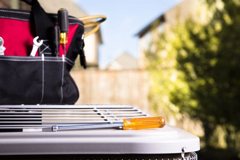 Tools on AC Unit