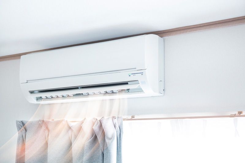 Image of a ductless system. Why Ductless Is the Way to Go